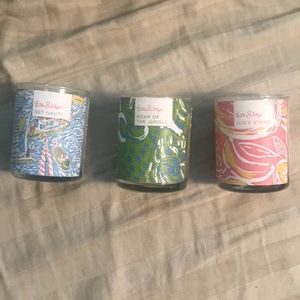 Lilly Pulitzer Candles